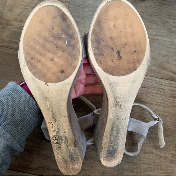 Thierry21 taupe wedges - Picture 5 of 12